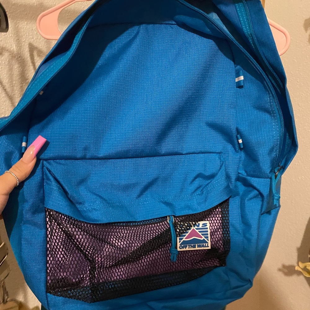 blue vans backpack
